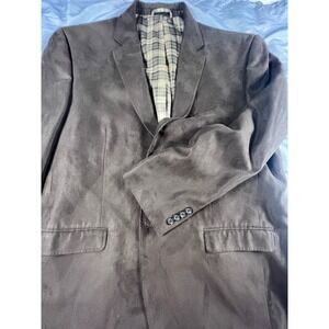 Lauren Ralph Lauren Men's Brown Suede Blazer Jacket Size 46R